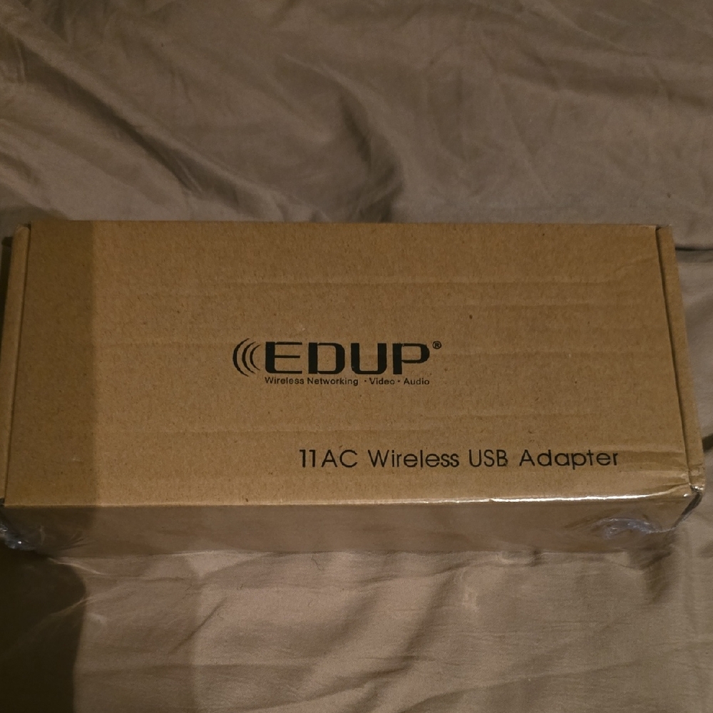 Black Wireless USB Wi-Fi Adapter